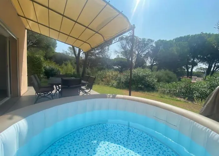 Casa de Férias Raphael Valescure Piscine Clim Wifi Golf