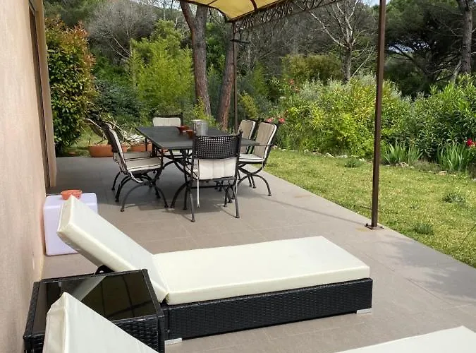 בית נופש Raphael Valescure Piscine Clim Wifi Golf